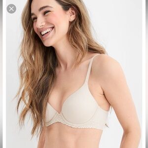 Aerie Real Sunnie Full Coverage Lightly Lined Blossom Lace Bra